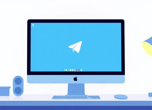 View of the Telegram电脑端 interface showcasing user-friendly features on a desktop screen.